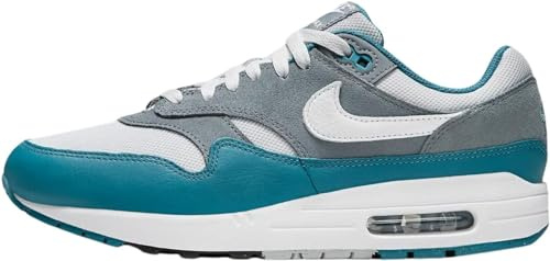 Nike Herren Air Max 1 SC Sneaker, Photon Dust White Cool Grey Noise Aqua, 40 EU
