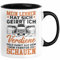 LKW Fahrer Tasse Geschenk Männer Spruch Mein Lehrer Hat Sich Geirrt Ich Verdiene Geld Damit Aus Dem Fenster Zu Schauen Fernfahrer (Schwarz)