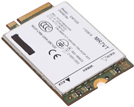 4G LTE-Netzwerkkarte, M.2-Netzwerkkarte mit 300 Mbit/s, Plug and Play, M.2-Schnittstelle für Latitude 7280 7285 7290 7389 7390 7480 7490 E7470