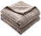 Hayisugal Tagesdecke 100% Baumwolle Kuscheldecke Leichte Wohndecke in Waffeloptik, Softe Überwurfdecke Bett, Sofa Überwurf Wohnzimmer Schlafzimmer Sommerdecke Baumwolldecke, Hellgrau, 200 x 230cm