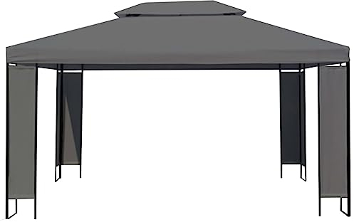 Wohnartikel, Pavillon, anthrazit, 300 x 400 cm, Anzugmöbel