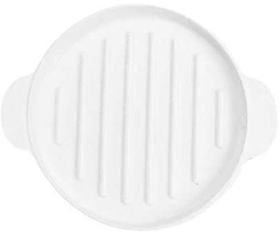 Mikrowellenkocher mit | Mikrowellenplatte | Speckplatte aus Silikon | Speckpfanne mit Deckel | knusprige Speckplatte zum Kochen in der Mikrowelle | Ständer