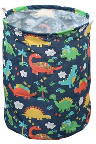 Cesta de juguetes de 1 pieza, bolsa de almacenamiento de juguetes, bolsa de juguetes plegable, bolsa de almacenamiento de artículos, bolsa de almacenamiento de dinosaurios