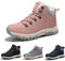 ARRIGO BELLO Bottes Femme Bottine Bottes de Neige Boots Hiver Chaussures Chaudes Fourrure Randonnée Les Loisirs 36-41 (XIN Rose, Numeric_38)