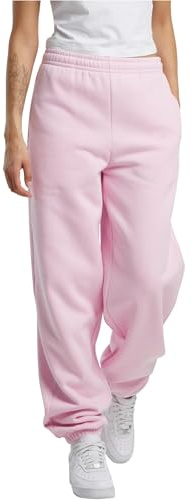 Build Your Brand - By291-ladies Fluffy Sweatpants, Pantaloni di Tuta Donna