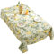 Vobumix Lemon Print Tablecloth Rectangle Table Cloth Waterproof Oil-proof Pvc Table Cover Rectangle Oilcloth Dust-proof Lemon Table Cover for Kitchen