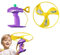 Uhngw Toy de platillo, Juguetes es - Handheld Dragonfly Aircraft Educational Flying Copter - Fun Sport Fidget Toys para Edades de 3-8 Helicópteros de Disco para niñas para niños