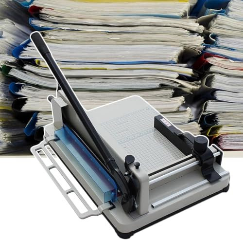 Stapelbarer Papierschneider Großer Cutter für schwere Kartonschneidemaschine 400 Blatt