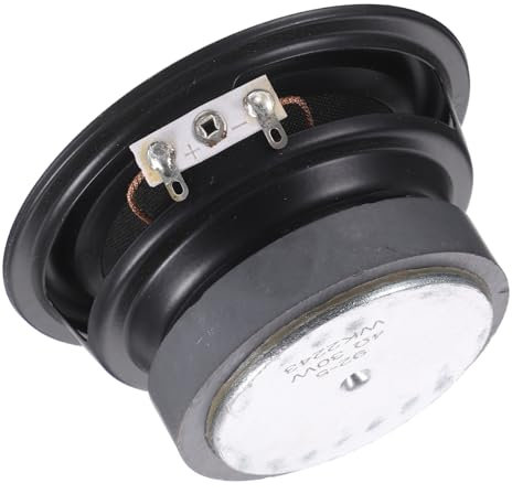 SHINEOFI Altavoces para Coche 30W 3,5 Pulgadas Subwoofer de Audio Altavoces de Componentes Reemplazo de Altavoz Graves Profundos Color Negro