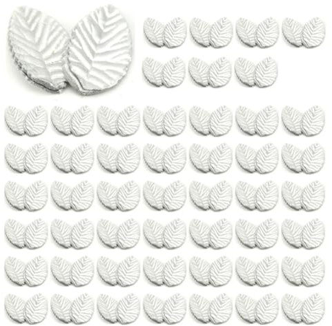 Fegtrtyoa Leaves Artificial Flower for Wedding Decoration Garland Rose Leaf Foliage Decorative Craft Easy Install Easy to Use,Silver