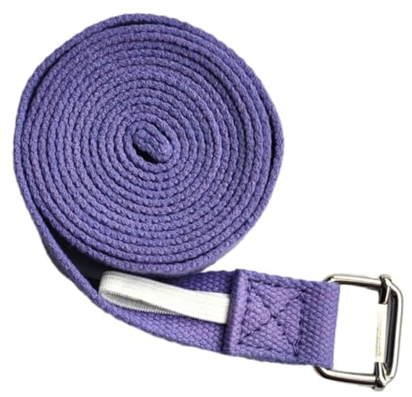 mophrati Unverzichtbar für Dehn und Beweglichkeitstraining. Yoga Strap Gürtel mit breitem Einsatzbereich, Baumwoll Yoga Stretching Gurt