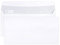 Clairefontaine 5949C - Karton mit 500 Umschlägen C6/5-114x229mm, selbstklebend, 80g, Weiß, 1 Karton