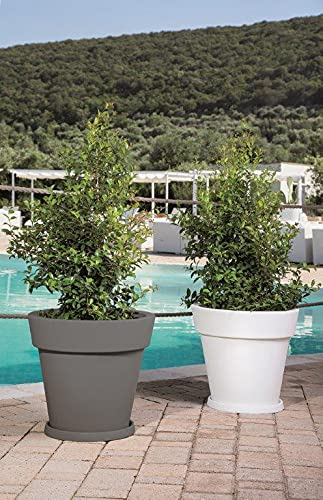 Monacis Sottovaso per vaso modello gemma ø 50 cm colore bianco V1402