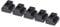 Akozon 5pcs Tuercas de Ranura En T M12 Tuercas de Corredera En T en óxido negro
