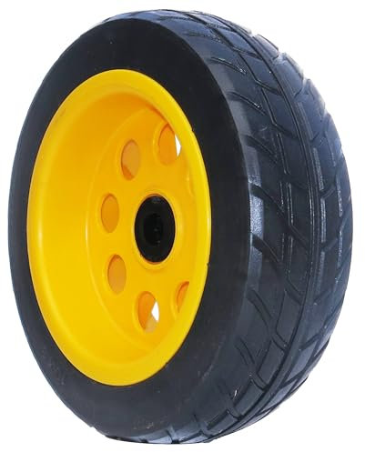 Rock N Roller RWHLO10X3 R-Trac No-Flat Räder für Werkstattwagen (leichte, unplattbare Reifen, passend für R10, R11G, R12, R18), Schwarz