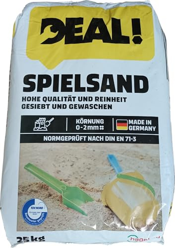 25 Kg Spielsand 0-0,2 mm Qualitäts Sandkastensand