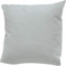 Erwin Müller Kissenbezug, Kuschelkissenbezug, Kissenhülle Seersucker Uni Serie Rosenheim - pflegeleicht, bügelfrei, mit Reißverschluss - Silber Größe 40x40 cm