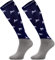 TODO Comodo STPJM Calze Equitazione Bambina Donna Estivi, sottile, traspirante | Calzini da Equitazione Ragazza Ragazzo (39-42, STPJM – Horses 03)