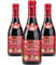 Tris Vinaigre Balsamique de Modena IGP 3 Médailles Or Riccardo Giusti 250 ml x 3