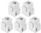 Prise téléphonique CAT3, prise RJ11Téléphone Keystone Jack coupleur de connecteur de ligne téléphonique avec couvercle anti-poussière