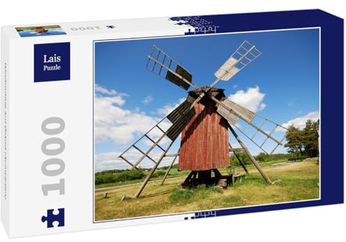 Lais Puzzle Windmühle auf Öland (Schweden) 1000 Teile