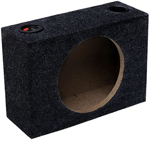 Bumdenuu Single 8-Inch Sealed Universal Speaker Boxes Car Speaker Box Car Subwoofer Boxes for Car Music