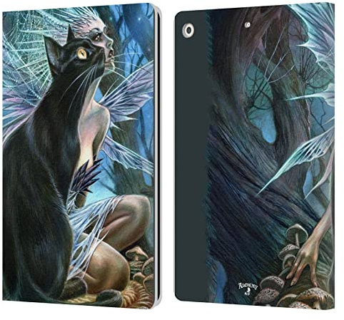 Head Case Designs Licenciado Oficialmente Alchemy Gothic Hada Familiar Arte Gráfico Carcasa de Cuero Tipo Libro Compatible con Apple iPad 10.2 2019/2020/2021