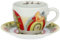 THUN, Tazza Colazione con Piattino in Porcellana, Linea Bosco Magico, Tazza Ø 10.7 cm; Piattino Ø 18.2 cm