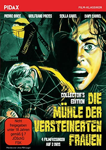 Die Mühle der versteinerten Frauen - Collector´s Edition (4 Filmfassungen) / Gruselklassiker mit Starbesetzung (Pidax Film-Klassiker) [2 DVDs]