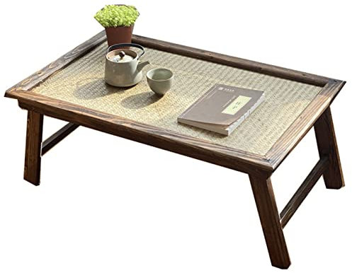 JHLP Tables basses pliantes en bambou et rotin – Tables simples japonaises tatami pour la maison et le balcon – Tables basses et tables d'ordinateur sur Amazon