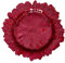 MagiDeal Piatto da Portata Piatto da Servizio Decorativo Vassoio da Portata in Vetro Piatto da Cibo Occidentale Irregolare Pollici per Feste Matrimoni in, Rosso