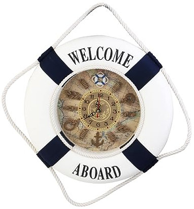 MAGICLULU Wandkunst Nautische Dekoration Willkommensschild Für Zuhause Und Küche Wandbehang