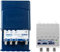 EDISION MAK-300 Kit: Amplificatore Antenna TV da palo 2UHF, 1VHF/FM, 17-32db, 107dBmV, 24V, per Digitale Terrestre DVB-T/T2, con filtro 5G LTE + Alimentatore 24V 200mA F 2 uscite