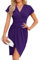 Embellished Oceanic Evening Dress With Flutter Sleeves Midi Pencil Length Bodycon for Work & Summer