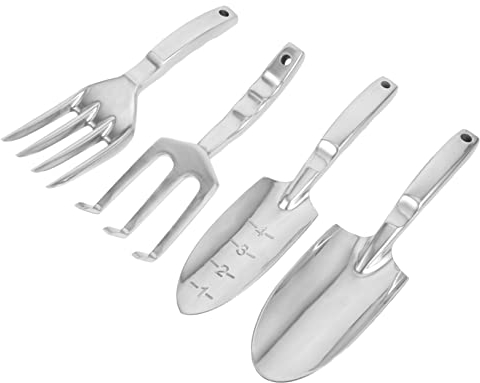 CAXUSD Schaufeln Für Gartenarbeit Gartengeräte Rechen Pflanzschaufel Gartenwerkzeug Erdrechen Blumenpflanzschaufel