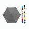 BEEGMA 6 Ribs/8 Ribs Replacement Parasol Canopy Cover 2.0/2.30/2.50/2.70/3.0m Umbrella Canopy Replacement Market Patio Umbrella Top Canopy UV30+ (Color : Gray, Size : 2.50m/8.2FT-6Ribs)