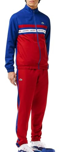 Lacoste Tennis Logo Stripes Traininganzug Herren - L