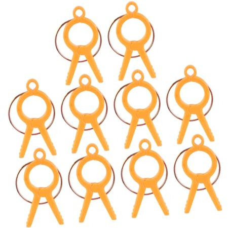 Sosoport 10stücke Gartengreifklammern Wiederverwendbare Rankenstützklammern Für Tomaten Blumen Und Kletterpflanzen Gartenstützklammern Für Außen Und Innenbereich