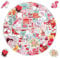 100Pcs Valentines Day Stickers, Romantische Liebe Aufkleber, Graffiti Bunte Wasserdichte Vinyl Valentinstag Ästhetische Aufkleber Für Laptop Skateboard Gitarre