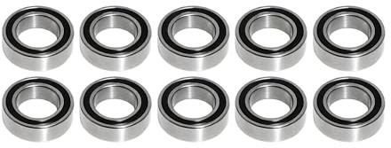 Kugellager 5x8x2,5 mm - MR85 2RS gummigedichtet 10 Stück - rcbay | Chromstahl Miniatur Rillenkugellager für 5mm Welle