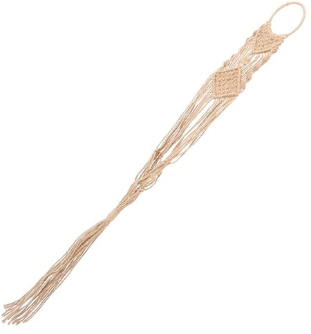 HEMOTON Red De Pared para Macetas De Exterior para Colgar Plantas para Patio De Algodón Color