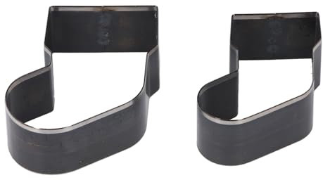 Dies de corte de metal de árbol de Navidad de 2 pcs, cortes de cuero de calcetines de navidad de 60 mm/50 mm para tarjetas que hacen buceo en papel de bricolaje de álbum de