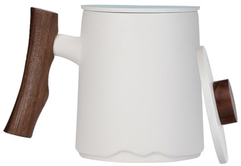 GLEAVI Tazza da Tè con Infusore e Design per Separazione Tè e Facile da per Uso e Regali