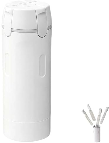 Botella dispensadora de viaje 4 en 1, botellas de viaje 4 en 1 para artículos de tocador, recipientes portátiles recargables a prueba de fugas para champú, loción, acondicionador y crema, juego de