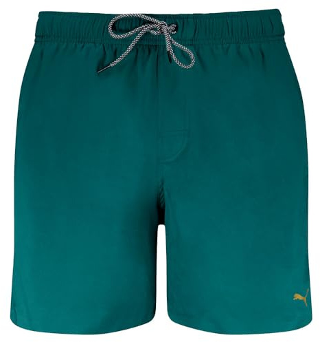 PUMA Swim Men MID Shorts 1P Emerald Green - XS