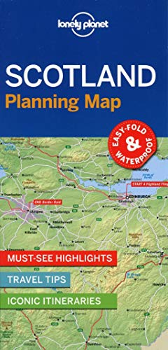 Lonely Planet Scotland Planning Map