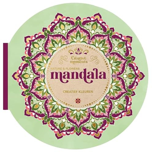 Nature & flowers mandala: Creatief kleuren
