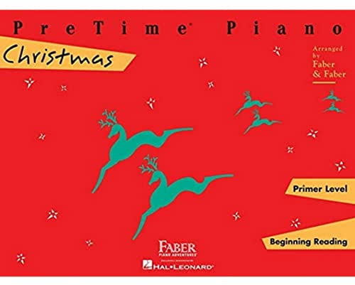 Pretime Piano Christmas: Primer Level: Primer Level, Beginning Reading