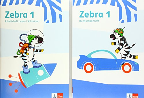 Zebra 1: Paket: Buchstabenheft/Arbeitsheft Lesen Klasse 1 (Zebra. Ausgabe ab 2018)