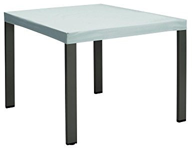 KETTLER Abdeckhaube für Tischplatte 95 x 95 cm Silbergrau